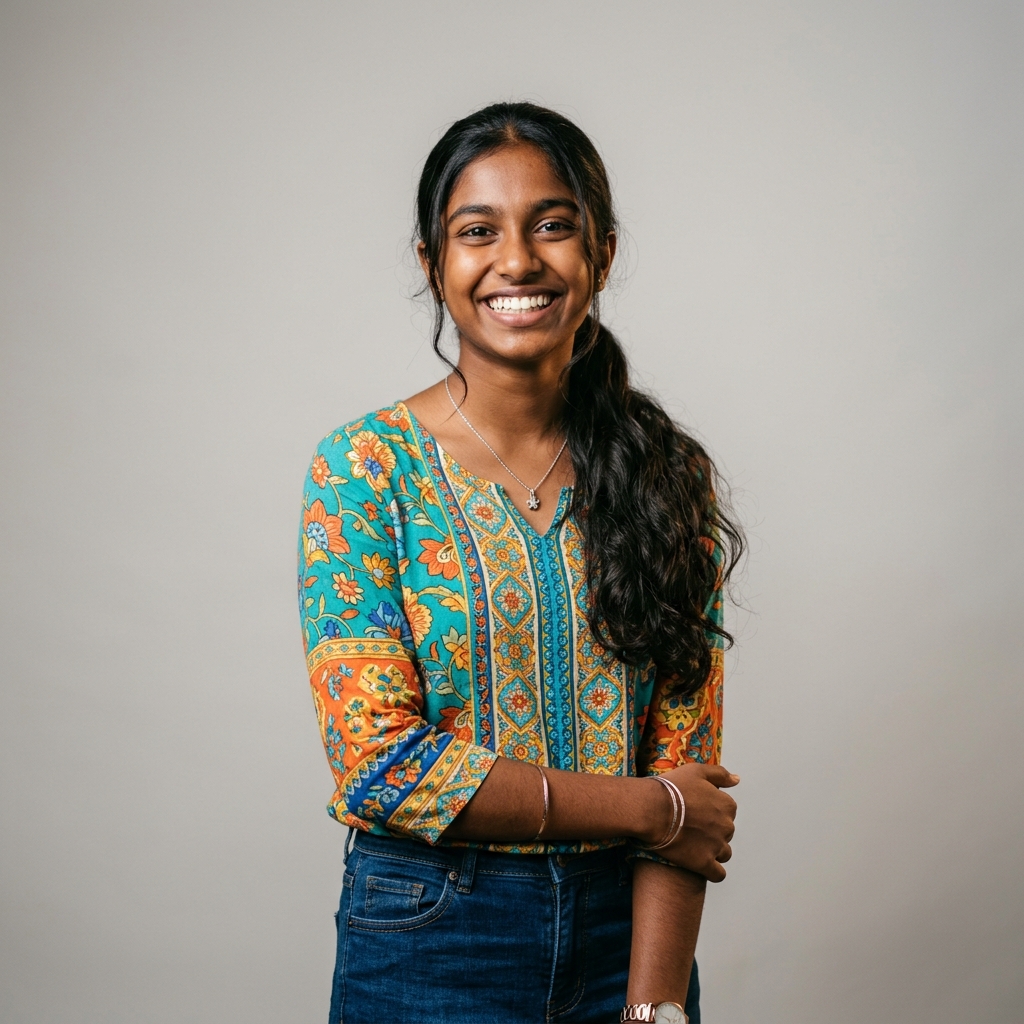 Smiling Student